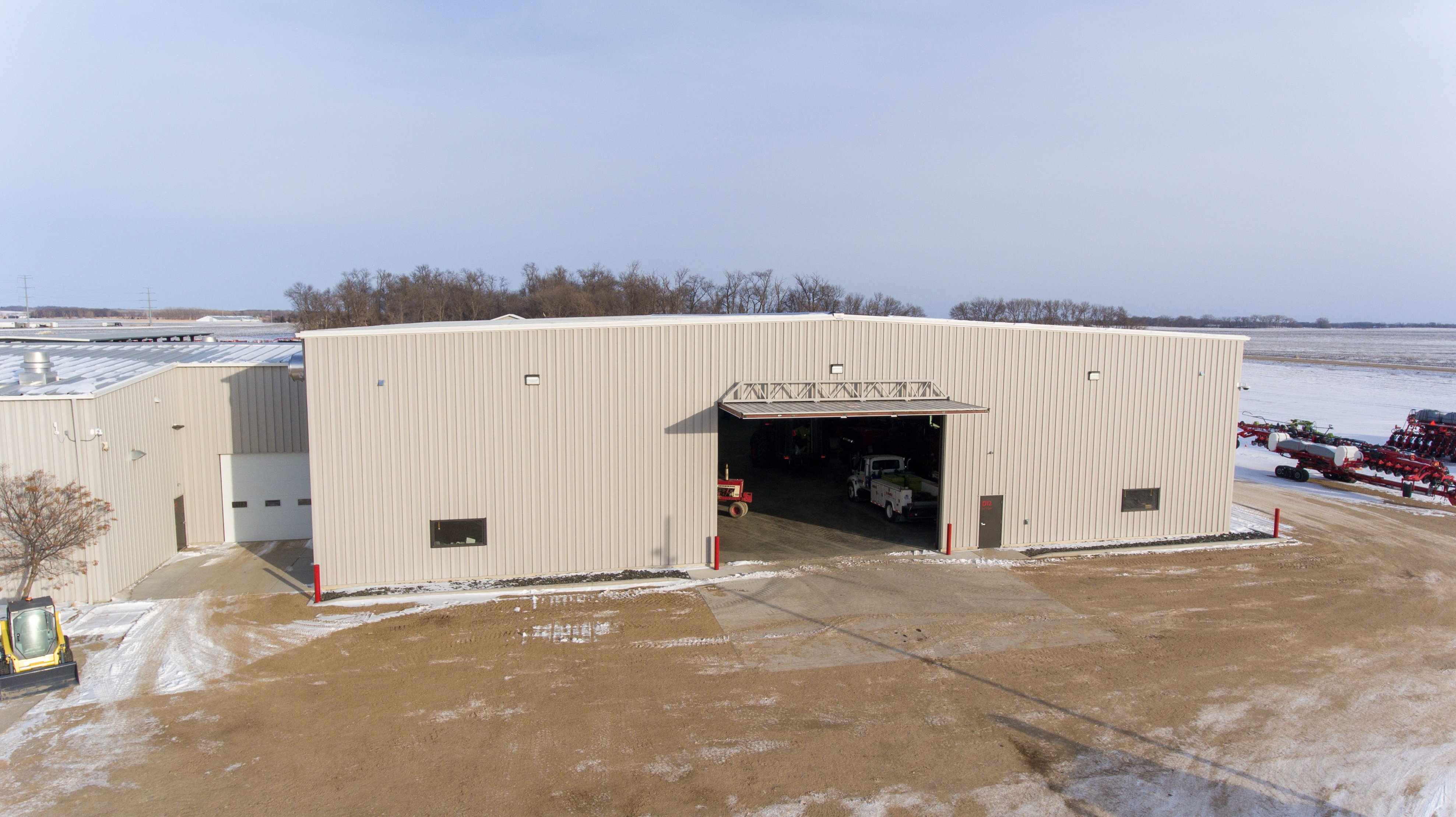 Ag Shop with Overhead Garage Door